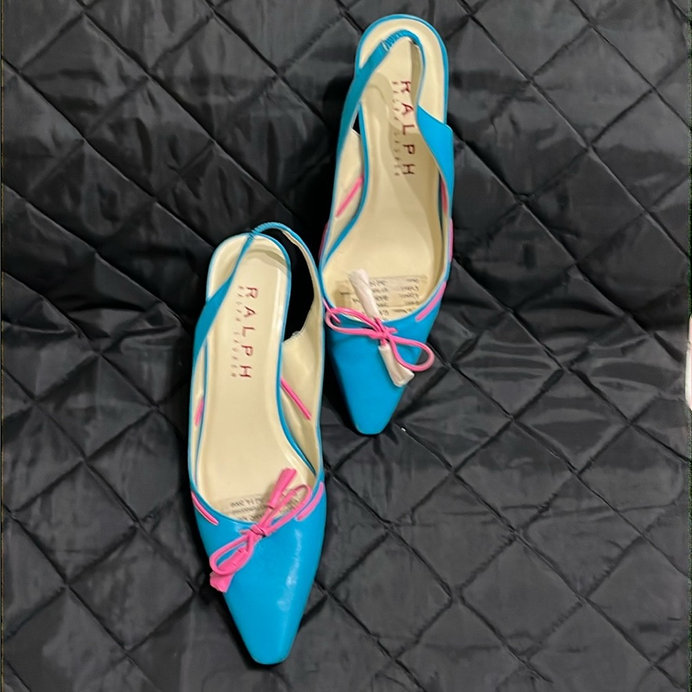 1970’s vintage Ralph Loren sample sale kitten heels